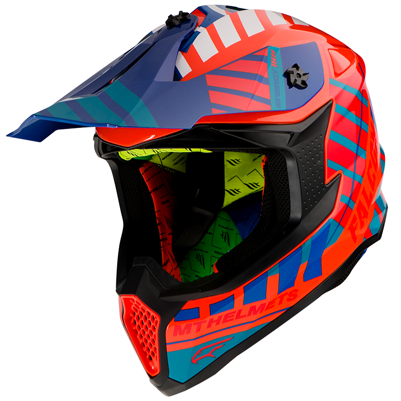 Casco Mt Falcon Energy B Naranja Fluor Brillante