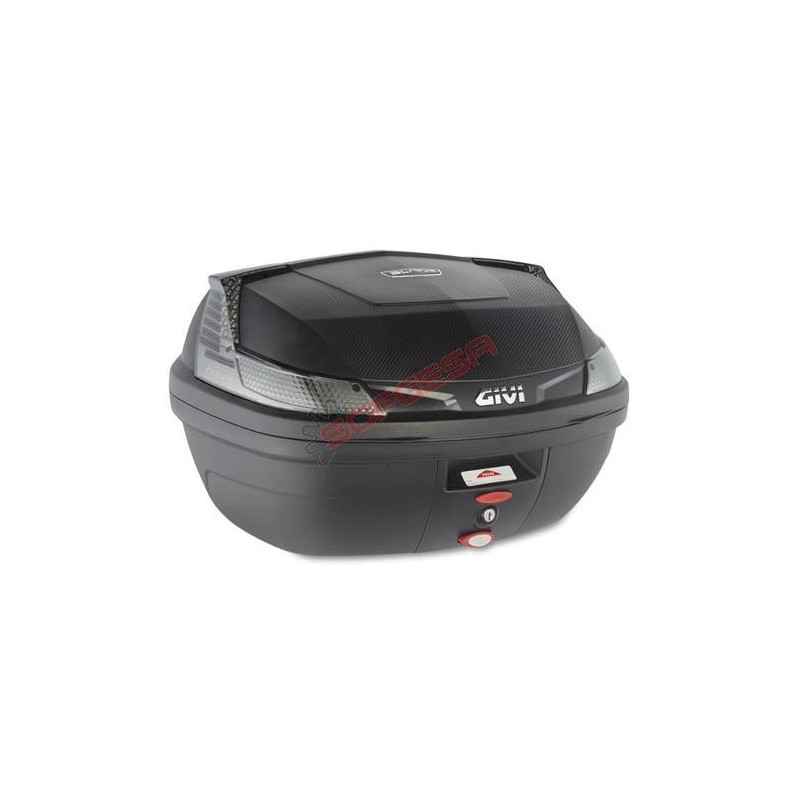 Baul Givi Blade Negro L Catadrioptico Transparente Monolock B Ntml